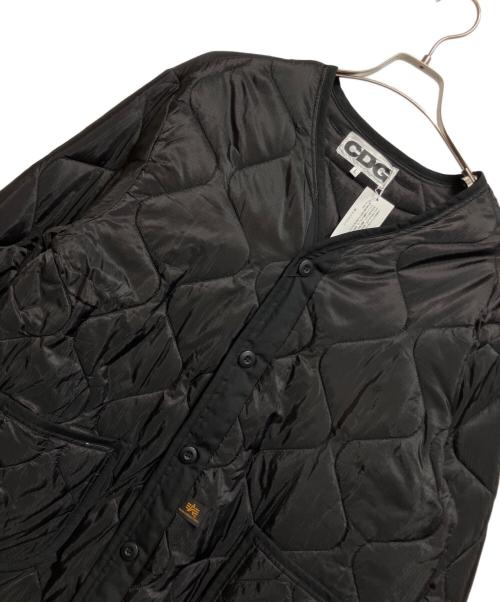 CDG（シーディージー）CDG (シーディージー) ALPHA INDUSTRIES (アルファインダストリーズ) ライナージャケット ブラック サイズ:Lの古着・服飾アイテム