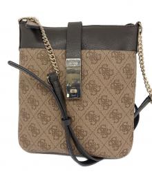 GUESS（ゲス）の古着「ショルダーバッグ」｜ブラウン×ベージュ