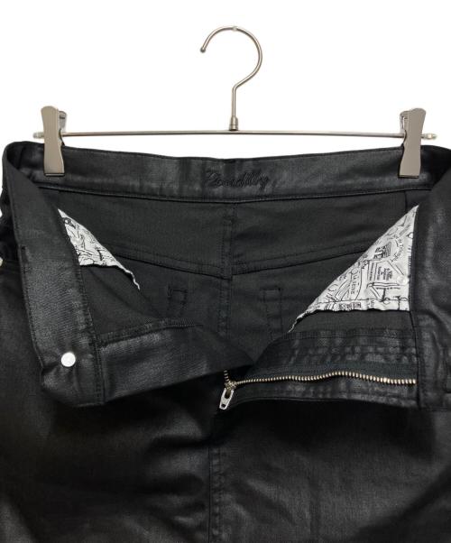 ok.soon（オクスン）ok.soon (オクスン) PICCADILLY (ピカデリー) デニムスカート ブラック サイズ:3の古着・服飾アイテム