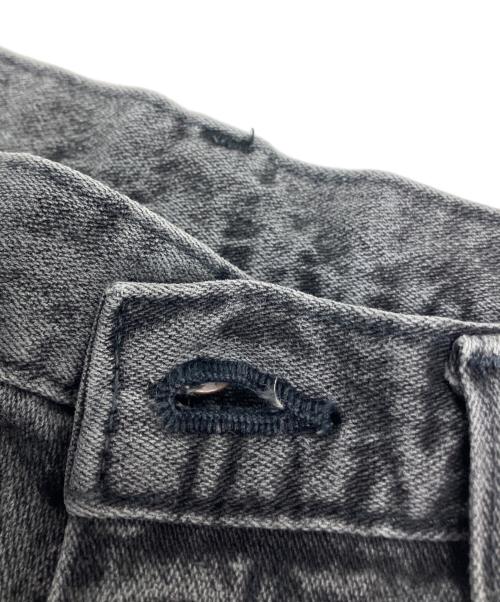 Wrangler（ラングラー）Wrangler (ラングラー) バレルバギー デニム グレー サイズ:Sの古着・服飾アイテム