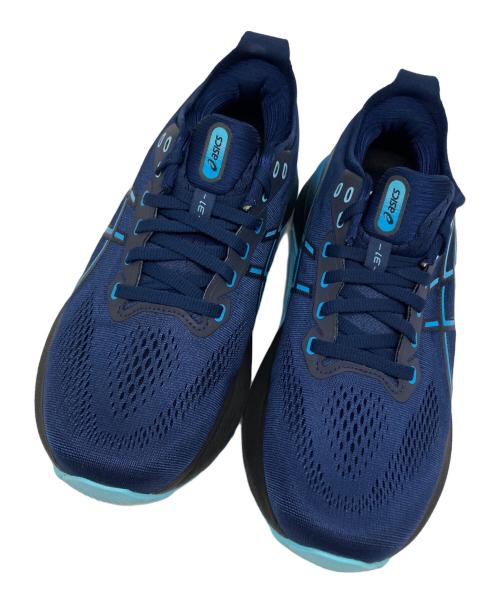 asics（アシックス）asics (アシックス) ランニングシューズ ゲルカヤノ31ワイド ネイビー サイズ:US 8の古着・服飾アイテム