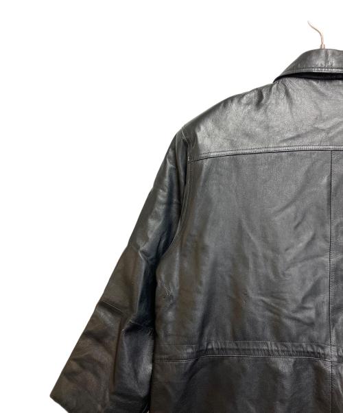 Robertomassini（ロベルトマッシーニ）Robertomassini (ロベルトマッシーニ) レザーコート ブラック サイズ:SIZE LLの古着・服飾アイテム