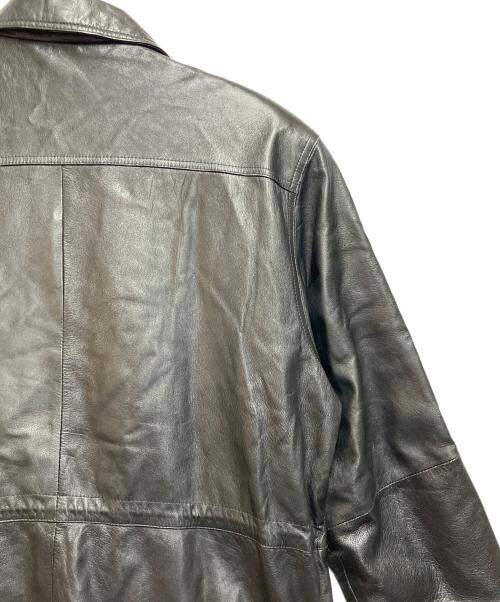 Robertomassini（ロベルトマッシーニ）Robertomassini (ロベルトマッシーニ) レザーコート ブラック サイズ:SIZE LLの古着・服飾アイテム