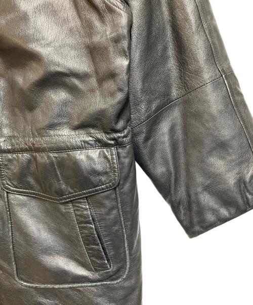 Robertomassini（ロベルトマッシーニ）Robertomassini (ロベルトマッシーニ) レザーコート ブラック サイズ:SIZE LLの古着・服飾アイテム