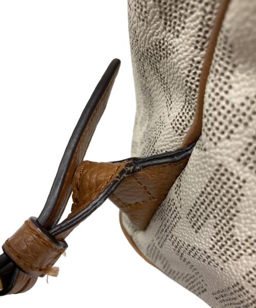 MICHAEL KORS（マイケル・コース）MICHAEL KORS (マイケル・コース) リュック アイボリー×ブラウンの古着・服飾アイテム