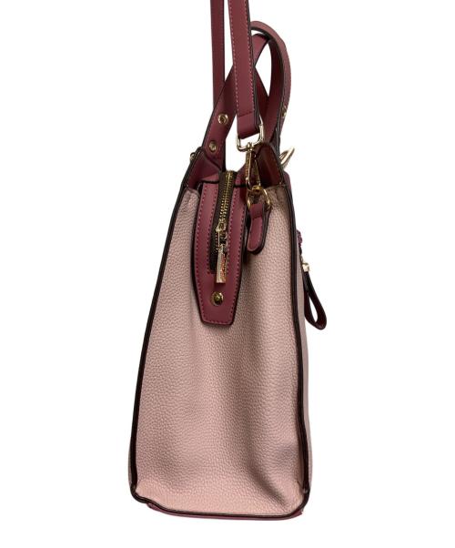 NICOLE LEE USA（ニコール・リー・ユーエスエー）NICOLE LEE USA (ニコール・リー・ユーエスエー) 2WAYショルダーバッグ ピンクの古着・服飾アイテム