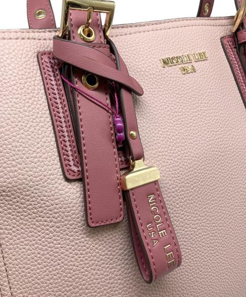 NICOLE LEE USA（ニコール・リー・ユーエスエー）NICOLE LEE USA (ニコール・リー・ユーエスエー) 2WAYショルダーバッグ ピンクの古着・服飾アイテム