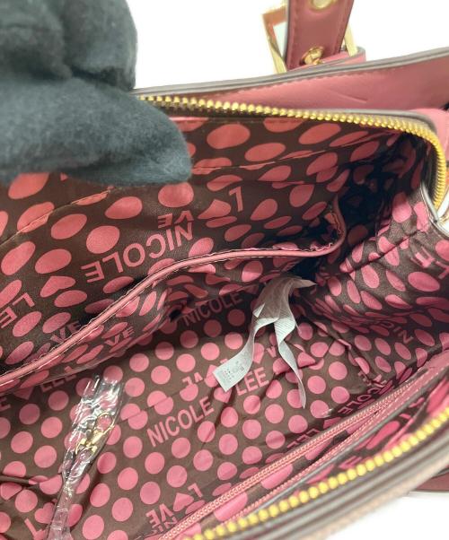 NICOLE LEE USA（ニコール・リー・ユーエスエー）NICOLE LEE USA (ニコール・リー・ユーエスエー) 2WAYショルダーバッグ ピンクの古着・服飾アイテム