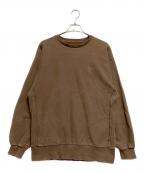 LFYTエルエフワイティー）の古着「LFYT MINI LF LOGO US COTTON CREWNECK」｜ブラウン