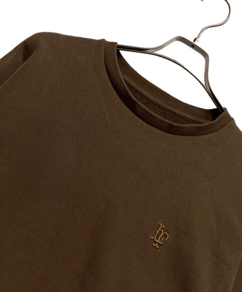 LFYT（エルエフワイティー）LFYT (エルエフワイティー) LFYT MINI LF LOGO US COTTON CREWNECK ブラウン サイズ:XLの古着・服飾アイテム