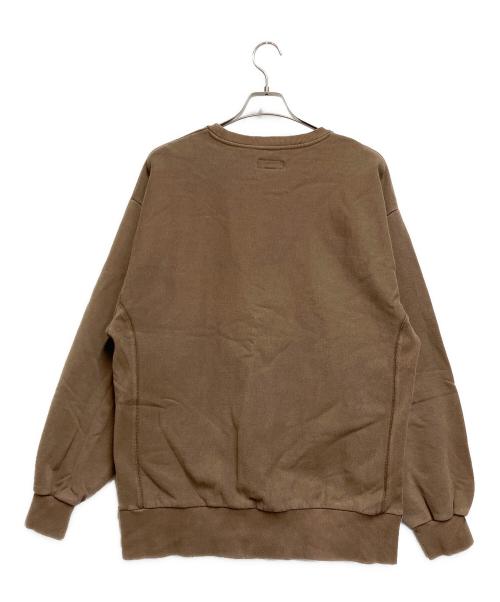 LFYT（エルエフワイティー）LFYT (エルエフワイティー) LFYT MINI LF LOGO US COTTON CREWNECK ブラウン サイズ:XLの古着・服飾アイテム