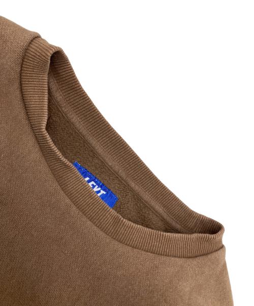 LFYT（エルエフワイティー）LFYT (エルエフワイティー) LFYT MINI LF LOGO US COTTON CREWNECK ブラウン サイズ:XLの古着・服飾アイテム