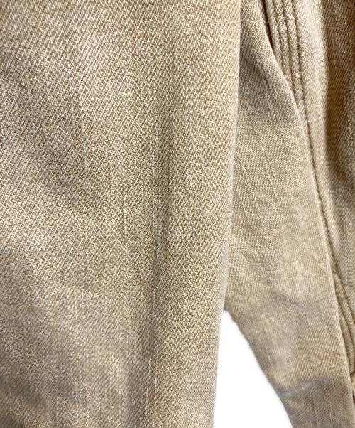 UNITED ARROWS（ユナイテッドアローズ）UNITED ARROWS (ユナイテッドアローズ) DISTRESSED DENIM JACKET ブラウン サイズ:Lの古着・服飾アイテム