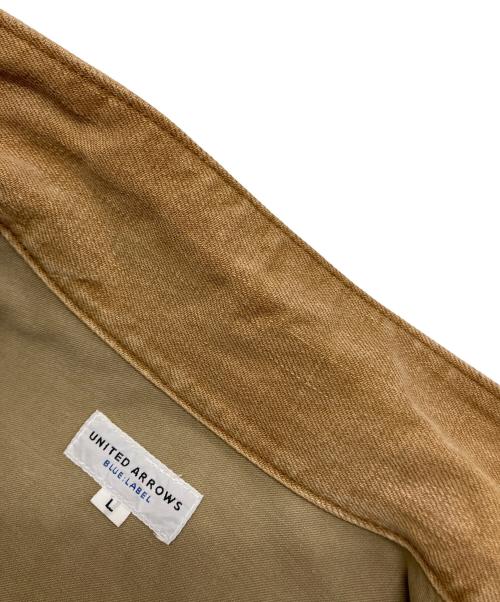 UNITED ARROWS（ユナイテッドアローズ）UNITED ARROWS (ユナイテッドアローズ) DISTRESSED DENIM JACKET ブラウン サイズ:Lの古着・服飾アイテム