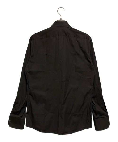 GUCCI（グッチ）GUCCI (グッチ) ドレスシャツ ブラック サイズ:39/15 1/2の古着・服飾アイテム
