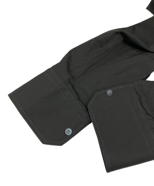 GUCCI（グッチ）GUCCI (グッチ) ドレスシャツ ブラック サイズ:39/15 1/2の古着・服飾アイテム
