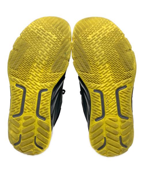 adidas（アディダス）adidas (アディダス) トレーニングシューズ ブラック×イエロー サイズ:US 7の古着・服飾アイテム