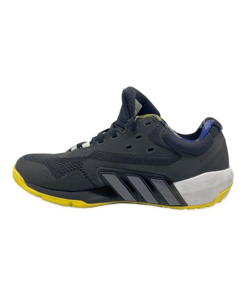 adidas（アディダス）adidas (アディダス) トレーニングシューズ ブラック×イエロー サイズ:US 7の古着・服飾アイテム