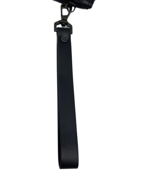 EMPORIO ARMANI（エンポリオ アルマーニ）EMPORIO ARMANI (エンポリオアルマーニ) クラッチバッグ ブラックの古着・服飾アイテム