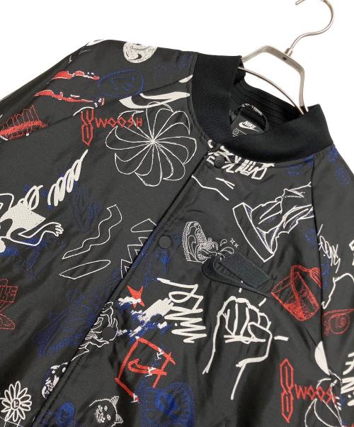 NIKE（ナイキ）NIKE (ナイキ) NSP BOMBER JACKET ブラック サイズ:Mの古着・服飾アイテム