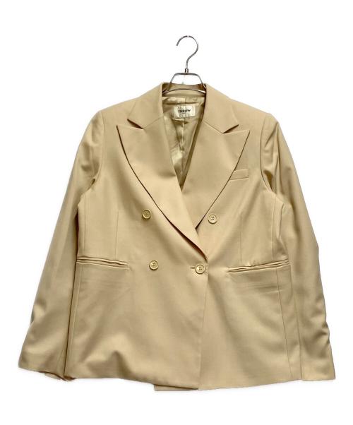 THROW（スロー）THROW (スロー) DOUBLE TAILOR ジャケット カーキ サイズ:FREEの古着・服飾アイテム
