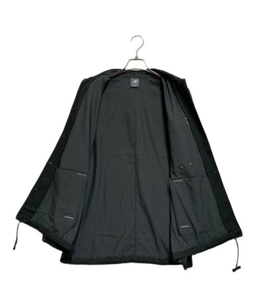 NEW BALANCE（ニューバランス）NEW BALANCE (ニューバランス) JERSEY DENIM JACKET（ジャージーデニムジャケット） ブラック サイズ:Mの古着・服飾アイテム