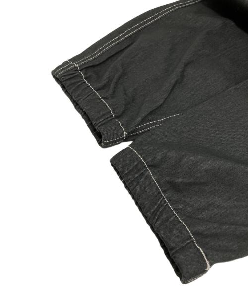 NEW BALANCE（ニューバランス）NEW BALANCE (ニューバランス) JERSEY DENIM JACKET（ジャージーデニムジャケット） ブラック サイズ:Mの古着・服飾アイテム