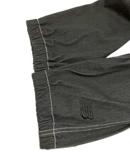 NEW BALANCE（ニューバランス）NEW BALANCE (ニューバランス) JERSEY DENIM JACKET（ジャージーデニムジャケット） ブラック サイズ:Mの古着・服飾アイテム