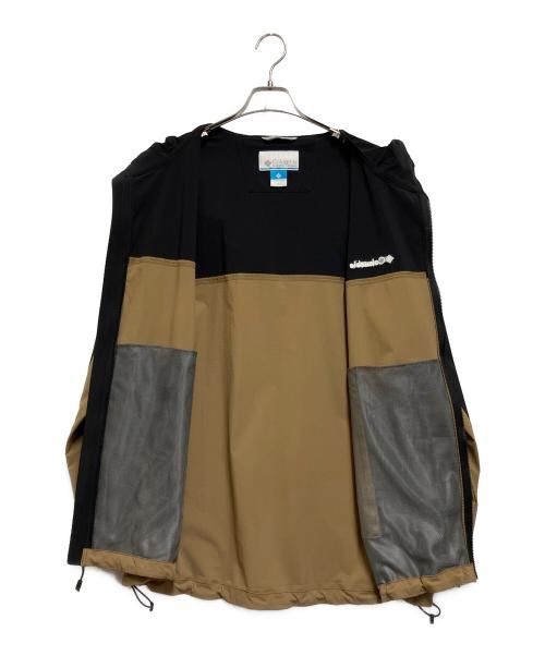 Columbia（コロンビア）Columbia (コロンビア) スリーピービュッテ2ジャケット ブラック×ブラウン サイズ:XLの古着・服飾アイテム