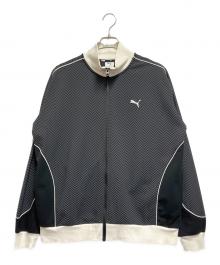 PUMA（プーマ）の古着「CORE HERITAGE トラック ジャケット」｜ブラック×ホワイト