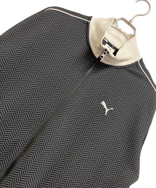 PUMA（プーマ）PUMA (プーマ) CORE HERITAGE トラック ジャケット ブラック×ホワイト サイズ:XXLの古着・服飾アイテム