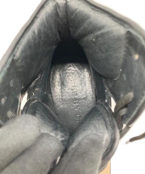 SEE BY CHLOE（シーバイクロエ）SEE BY CHLOE (シーバイクロエ) ショートブーツ ベージュ×ブラック サイズ:SIZE 37の古着・服飾アイテム