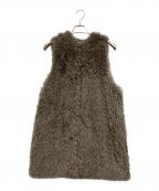 JOURNAL STANDARDジャーナルスタンダード）の古着「エコファーベスト」｜ブラウン