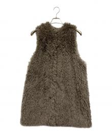 JOURNAL STANDARD（ジャーナルスタンダード）の古着「エコファーベスト」｜ブラウン