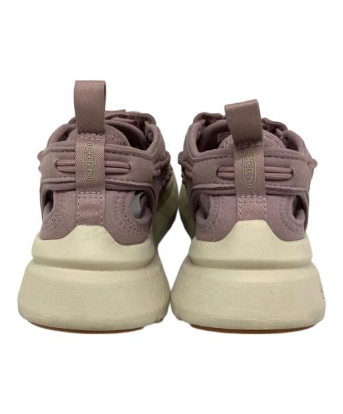 KEEN（キーン）KEEN (キーン) UNEEK WK（ユニーク ダブルケー） ピンク×ホワイト サイズ:US 5.5の古着・服飾アイテム