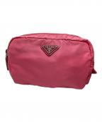 PRADAプラダ）の古着「ハンドポーチ」｜ピンク