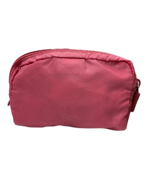 PRADA（プラダ）PRADA (プラダ) ハンドポーチ ピンクの古着・服飾アイテム