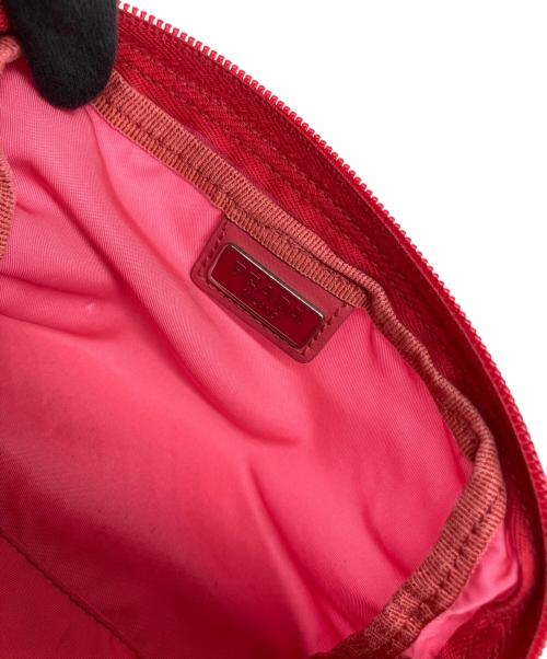 PRADA（プラダ）PRADA (プラダ) ハンドポーチ ピンクの古着・服飾アイテム
