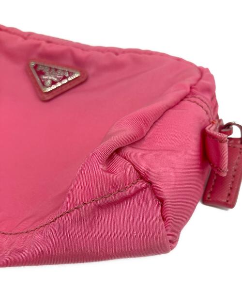 PRADA（プラダ）PRADA (プラダ) ハンドポーチ ピンクの古着・服飾アイテム