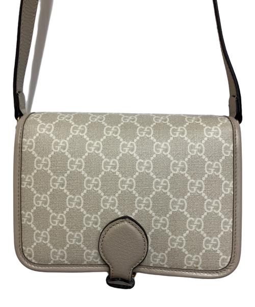 GUCCI（グッチ）GUCCI (グッチ) インターロッキングG ミニ ベージュの古着・服飾アイテム