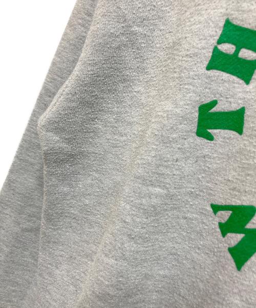 HUF（ハフ）HUF (ハフ) PURPLE BUDDY OPPOSITE OF LOW P/O HOODIE ライトグレー サイズ:Sの古着・服飾アイテム