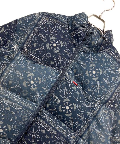 LEVI'S（リーバイス）LEVI'S (リーバイス) ダウンジャケット ブルー×ホワイト サイズ:Mの古着・服飾アイテム