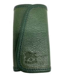 IL BISONTE（イル ビゾンテ）の古着「4連キーケース」｜グリーン