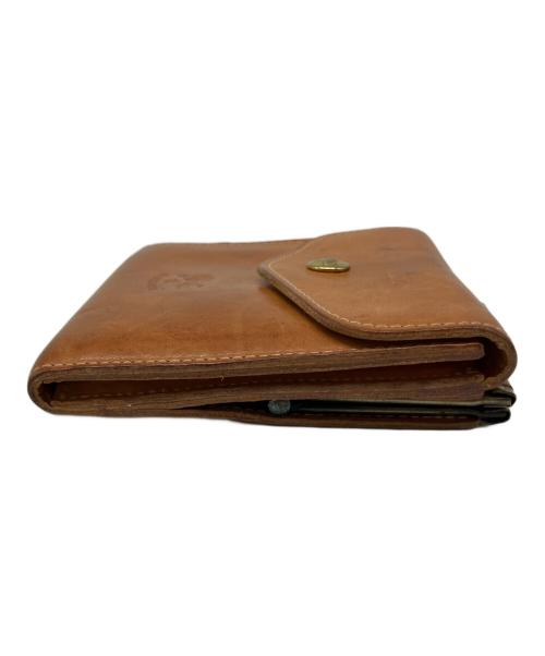 IL BISONTE（イル ビゾンテ）IL BISONTE (イル ビゾンテ) 2つ折り財布 ブラウンの古着・服飾アイテム