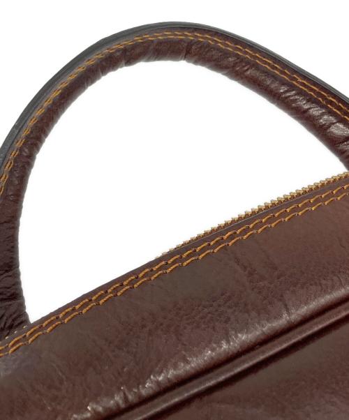 Ostinato（オスティナート）ostinato (オスティナート) 2WAYレザーブリーフケース ダークブラウンの古着・服飾アイテム