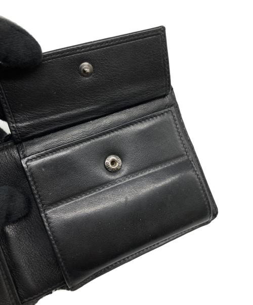 Dior（ディオール）DIOR (ディオール) 2つ折り財布 ブラック×グレーの古着・服飾アイテム