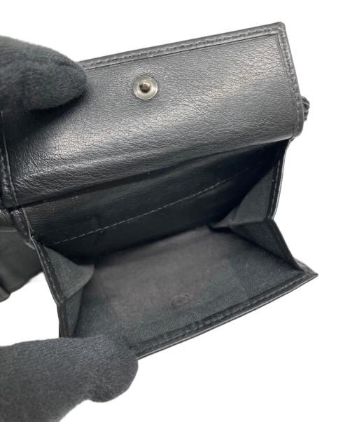 Dior（ディオール）DIOR (ディオール) 2つ折り財布 ブラック×グレーの古着・服飾アイテム