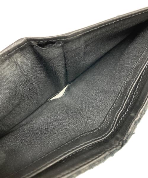 Dior（ディオール）DIOR (ディオール) 2つ折り財布 ブラック×グレーの古着・服飾アイテム