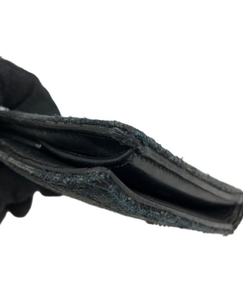 Dior（ディオール）DIOR (ディオール) 2つ折り財布 ブラック×グレーの古着・服飾アイテム