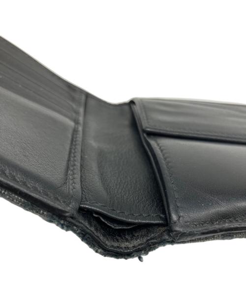 Dior（ディオール）DIOR (ディオール) 2つ折り財布 ブラック×グレーの古着・服飾アイテム